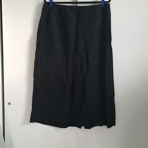 J.jill linen skirt black 18 petite